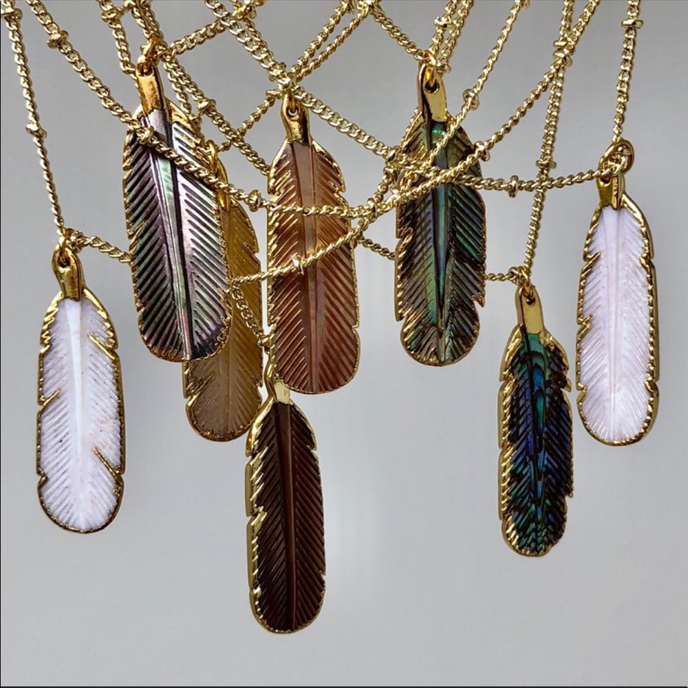 ONLY ONE PINK LEFT!!! Carved Shell Necklace - Picture 3 of 8